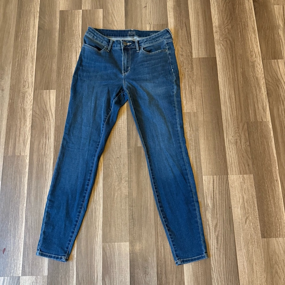 a.n.a Women's Dark Blue Skinny Jeans